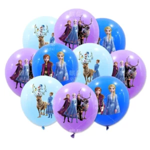 10pcs   Palloncini Frozen  in lattice per feste di compleanno